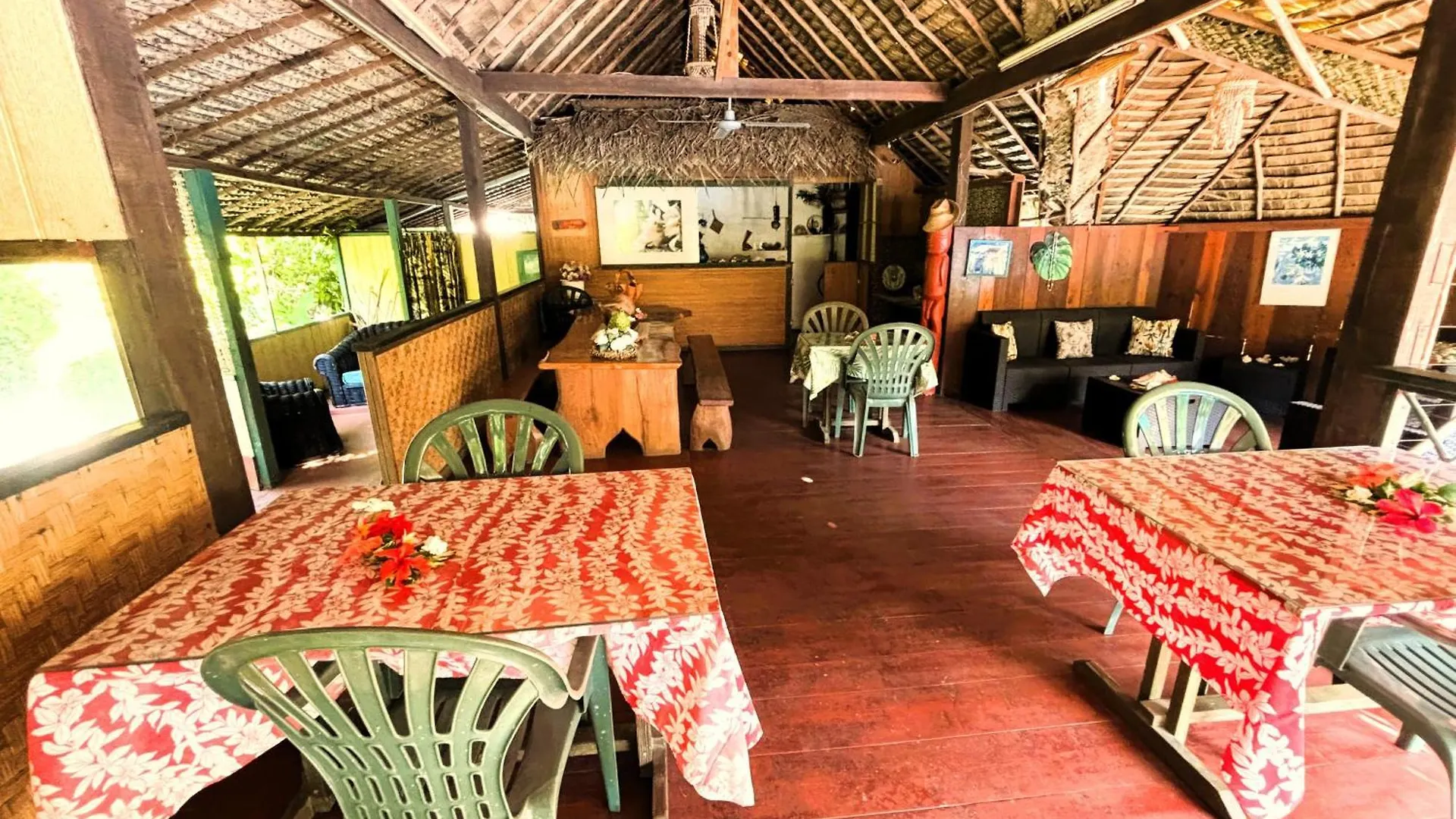 Huahine - Bungalow Saumon Des Dieux Fare Francouzská Polynésie